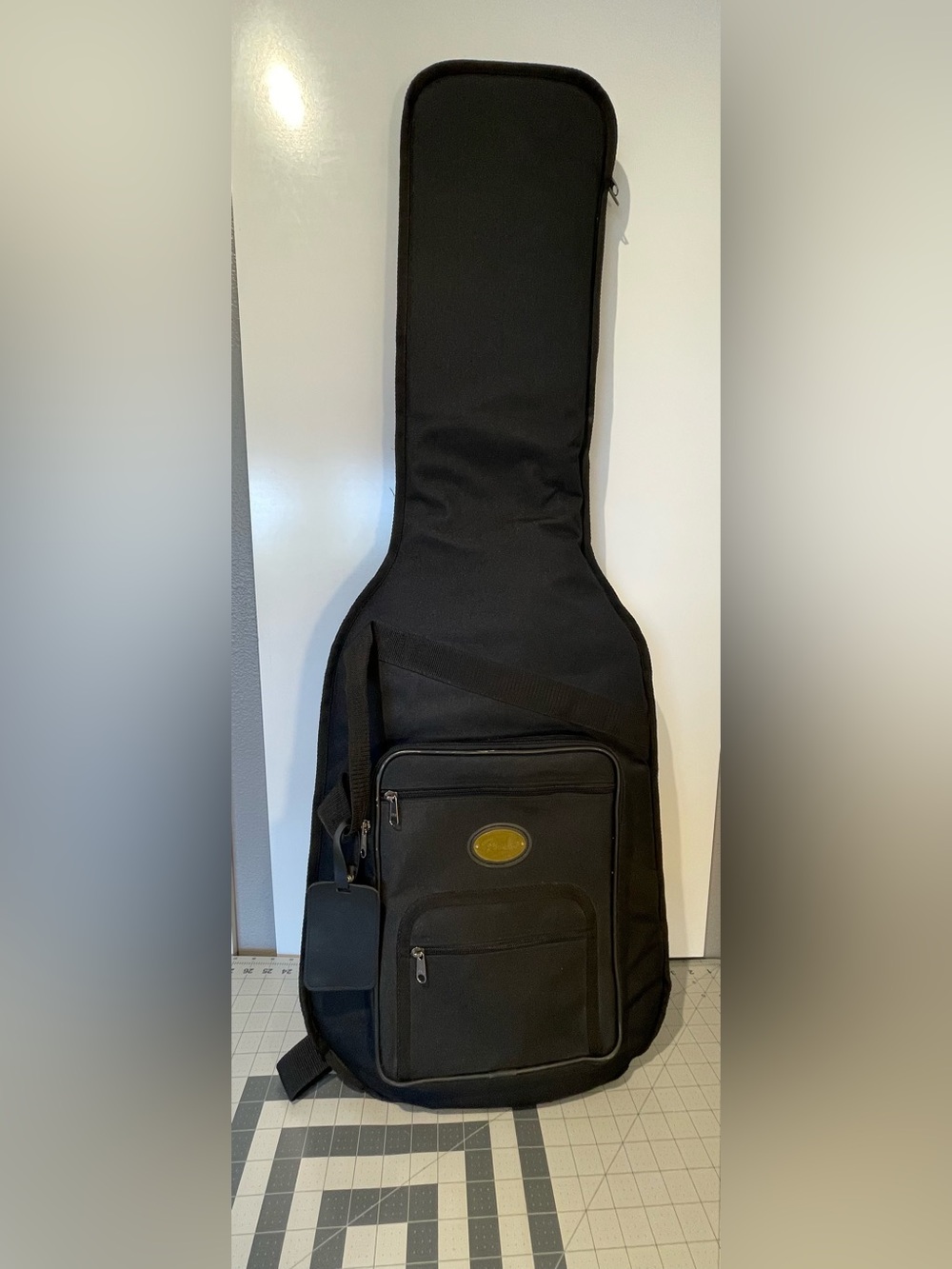 Fender Electric Guitar Gig Bag Black Padded Soft Case Backpack Straps 43”